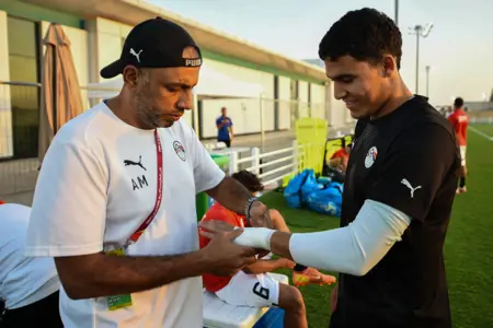 التدريب الأخير لمنتخب مصر تحت 17 سنة قبل مواجهة هايتي