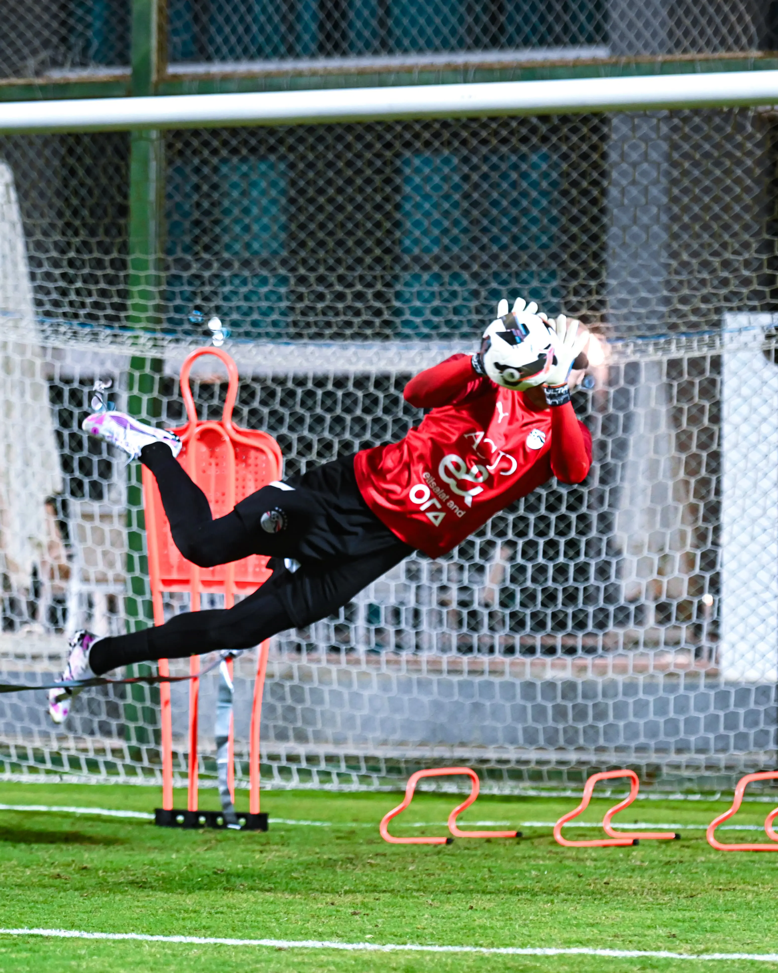 تدريبات منتخب مصر المشارك في كأس العرب قبل السفر إلى قطر