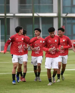 منتخب الشباب يواصل استعداداته لمواجهة روسيا ودياً