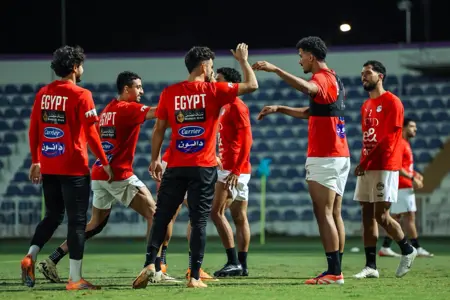 منتخب مصر يختتم تدريباته استعداداً لمواجهة كاب فيردي ودياً غداً