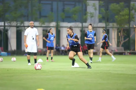بالصور: الاتحاد المصري يستضيف منتخب تونس للسيدات