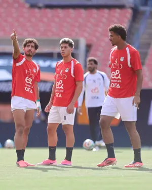 منتخب مصر يختتم تدريباته استعداداً لمواجهة البرازيل ودياً