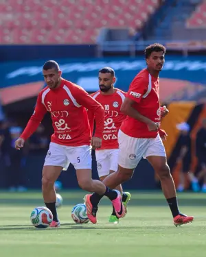 منتخب مصر يختتم تدريباته استعداداً لمواجهة البرازيل ودياً