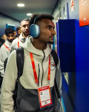 وصول منتخب مصر لملعب إسبانيول قبل مواجهة إسبانيا