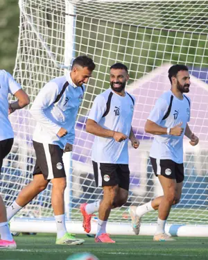 بالصور.. منتخب مصر يخوض تدريباته بسياتل  استعداداً لمواجهة إيران 