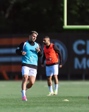 بالصور: المنتخب الوطني يخوض تدريبه الثاني في أوهايو استعداداً لودية البرازيل 