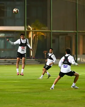 منتخب مصر 2007 يواصل تدريباته استعدادًا لوديتي العراق
