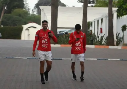 منتخب مصر المشارك في كأس العرب يواصل تدريباته استعدادًا لمواجهة المغرب وديًا