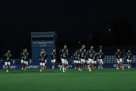 منتخب مصر يخوض تدريبه في "إسبانيول" استعداداً لودية إسبانيا