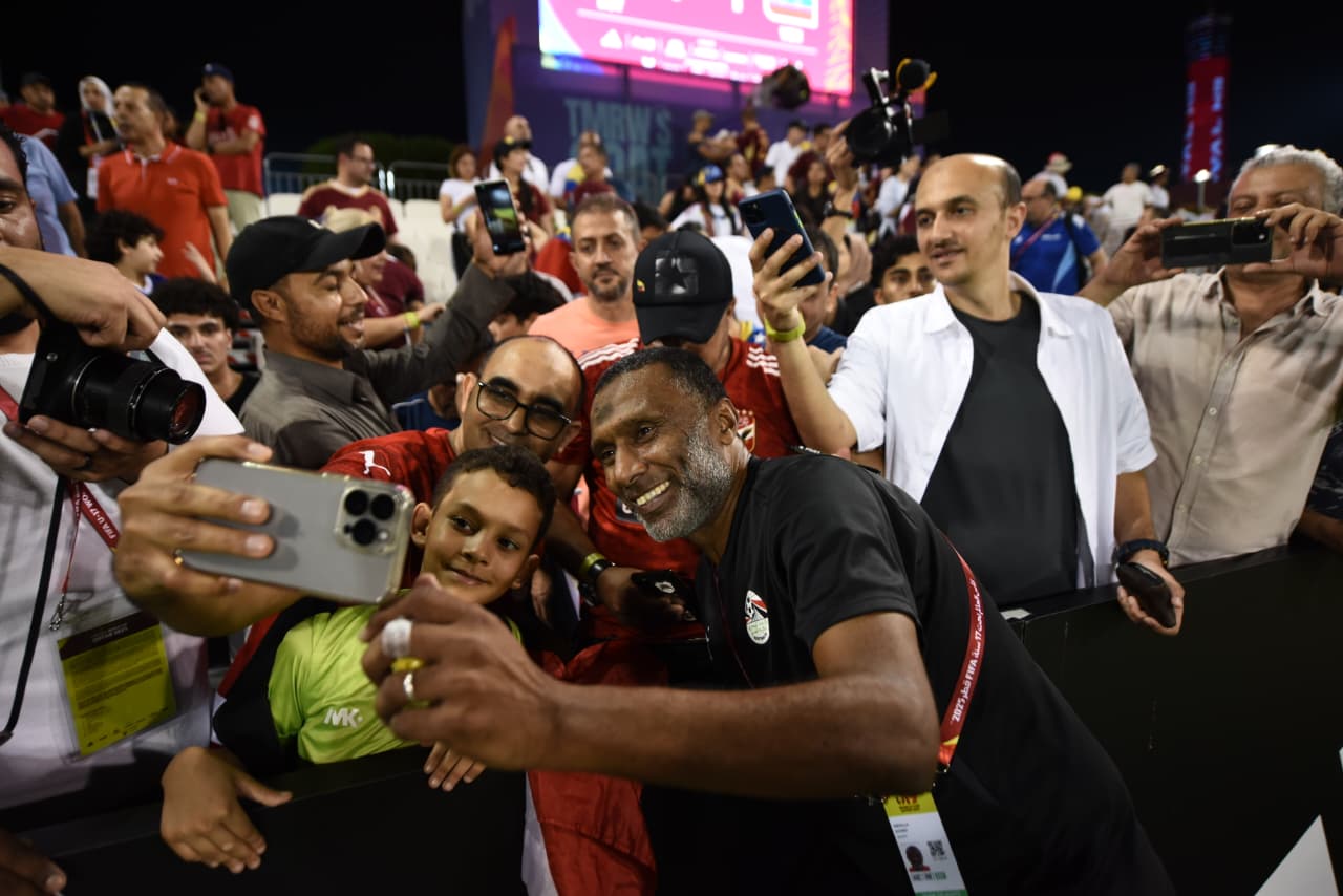 فرحة المنتخب الوطني تحت 17 سنة بعد التعادل مع فنزويلا بعشرة لاعبين