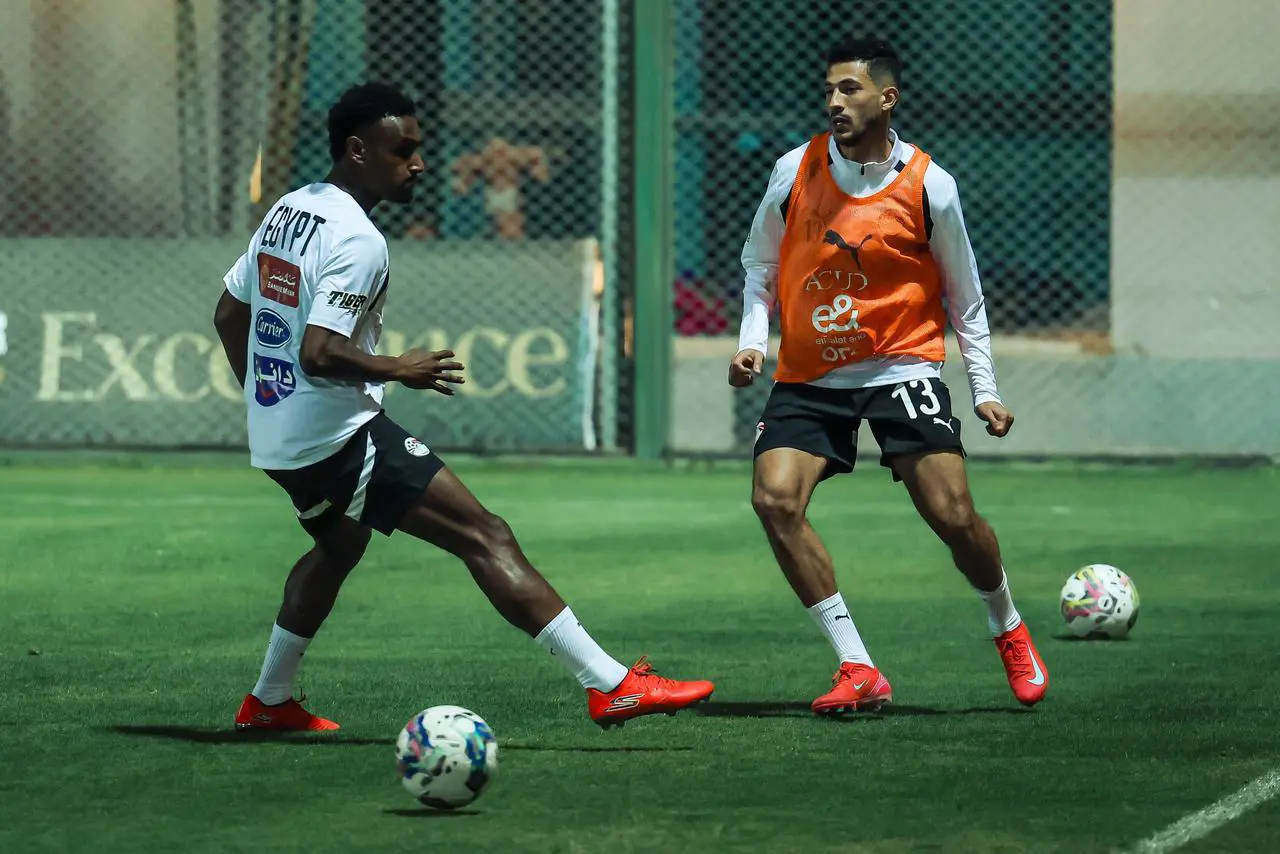 منتخب مصر يخوض ثالث  تدريباته بمركز المنتخبات الوطنية استعدادا لوديتي السعودية و إسبانيا 