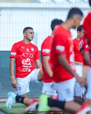 منتخب مصر يختتم تدريباته في الدار البيضاء قبل لقاء جيبوتي غدا