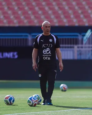 منتخب مصر يختتم تدريباته استعداداً لمواجهة البرازيل ودياً