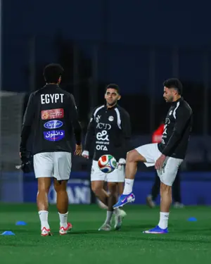 منتخب مصر يخوض تدريبه في "إسبانيول" استعداداً لودية إسبانيا