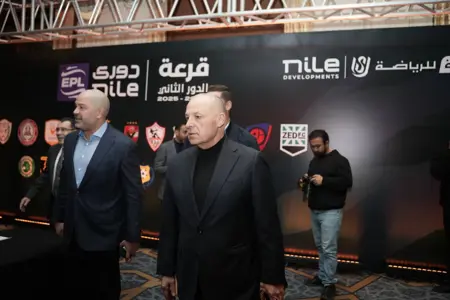 قرعة المرحلة الثانية لدوري نايل بحضور المهندس هاني أبوريدة