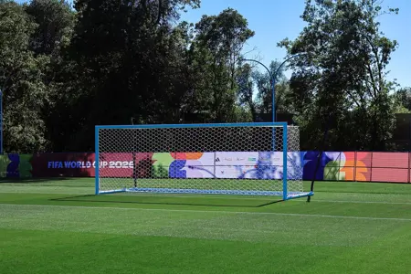 بالصور.. ملعب تدريب منتخب مصر استعداداً لمواجهة نيوزيلندا