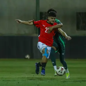 صور تعادل منتخب الشباب امام الجزائر وديا 