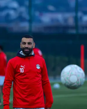 منتخب مصر يخوض آخر  تدريباته قبل مواجهة السنغال