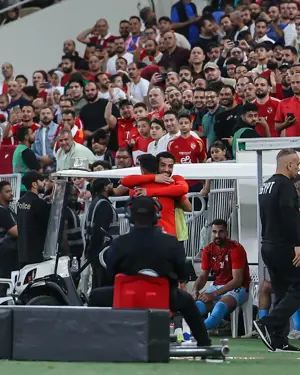 بالصور .  هدف مصر الثاني في مرمى المنتخب السعودي (تريزيجيه)