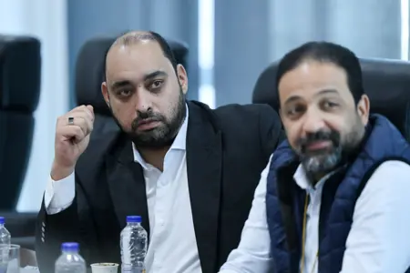 بالصور: أبوريدة يجتمع مع مجموعة من رؤساء الأندية