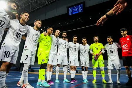 بالصور: منتخب مصر لكرة الصالات يفوز على نظيره الجزائري (4 - 1) وديا