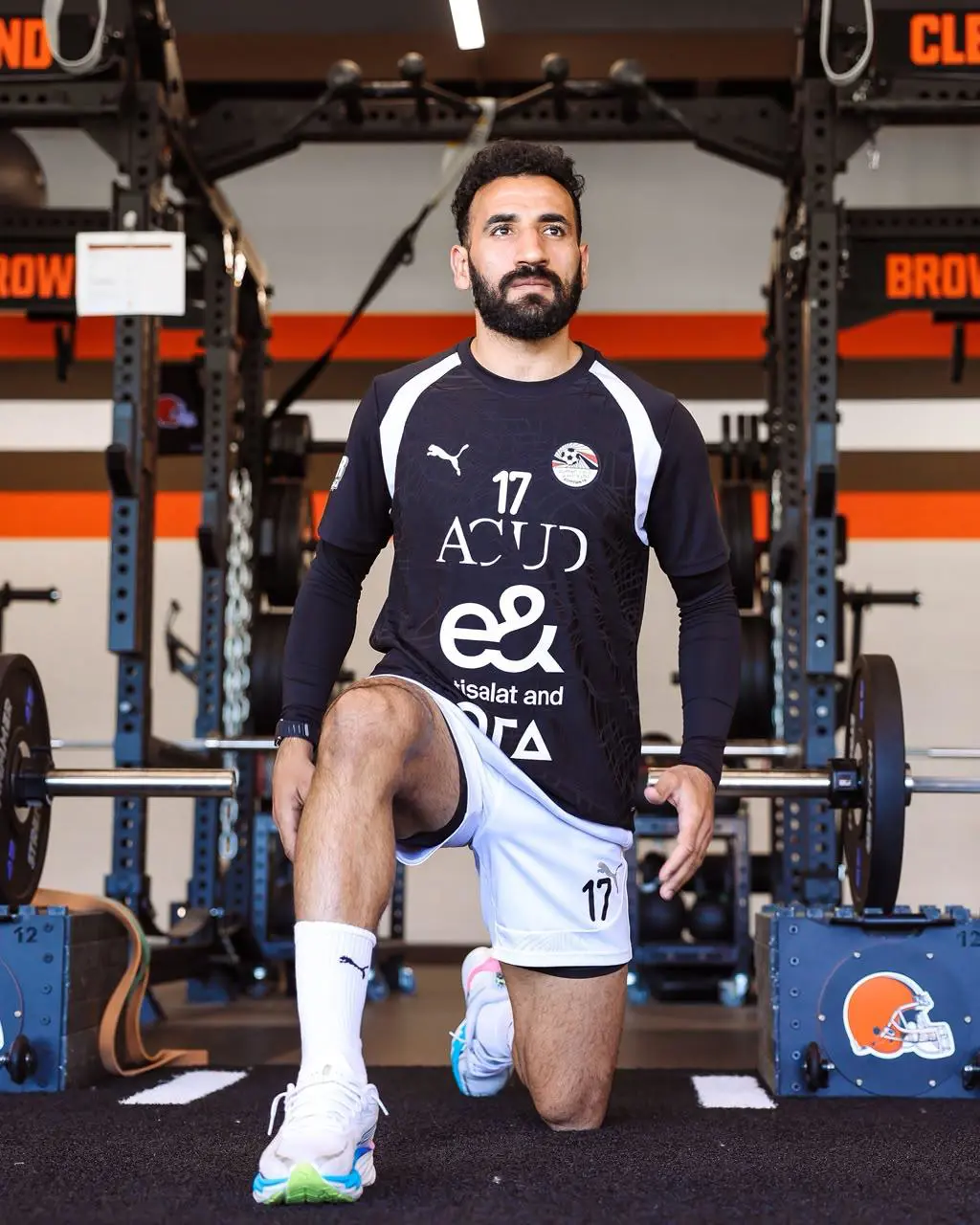 منتخب مصر يواصل تدريباته استعداداً لودية البرازيل  