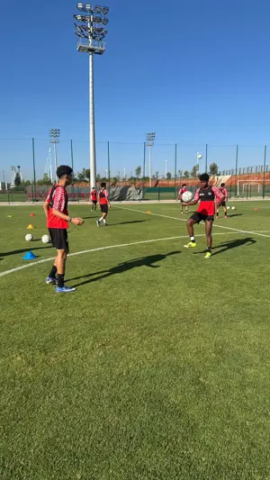 بالصور: منتخب الناشئين يختتم تحضيراته للقاء تنزانيا في نصف نهائي كأس أفريقيا