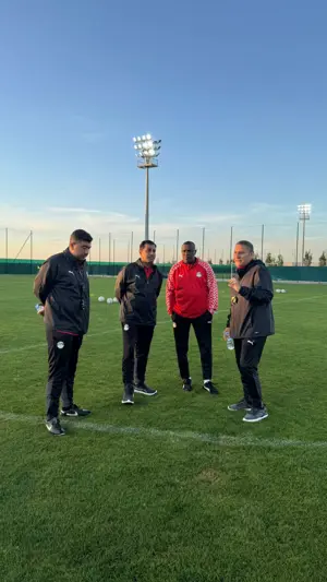 بالصور: منتخب مصر للناشئين يختتم تحضيراته لمواجهة المغرب