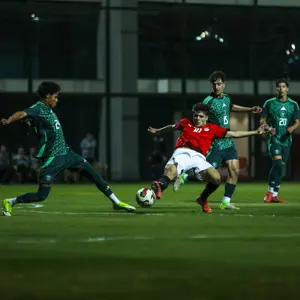 صور تعادل منتخب الشباب امام الجزائر وديا 