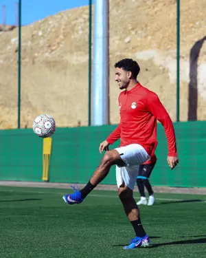 منتخب مصر يختتم تدريباته قبل مواجهة جنوب افريقيا