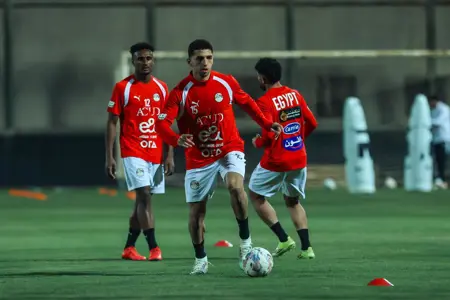 منتخب مصر يخوض ثاني  تدريباته بمركز المنتخبات الوطنية استعدادا لوديتي السعودية و إسبانيا 